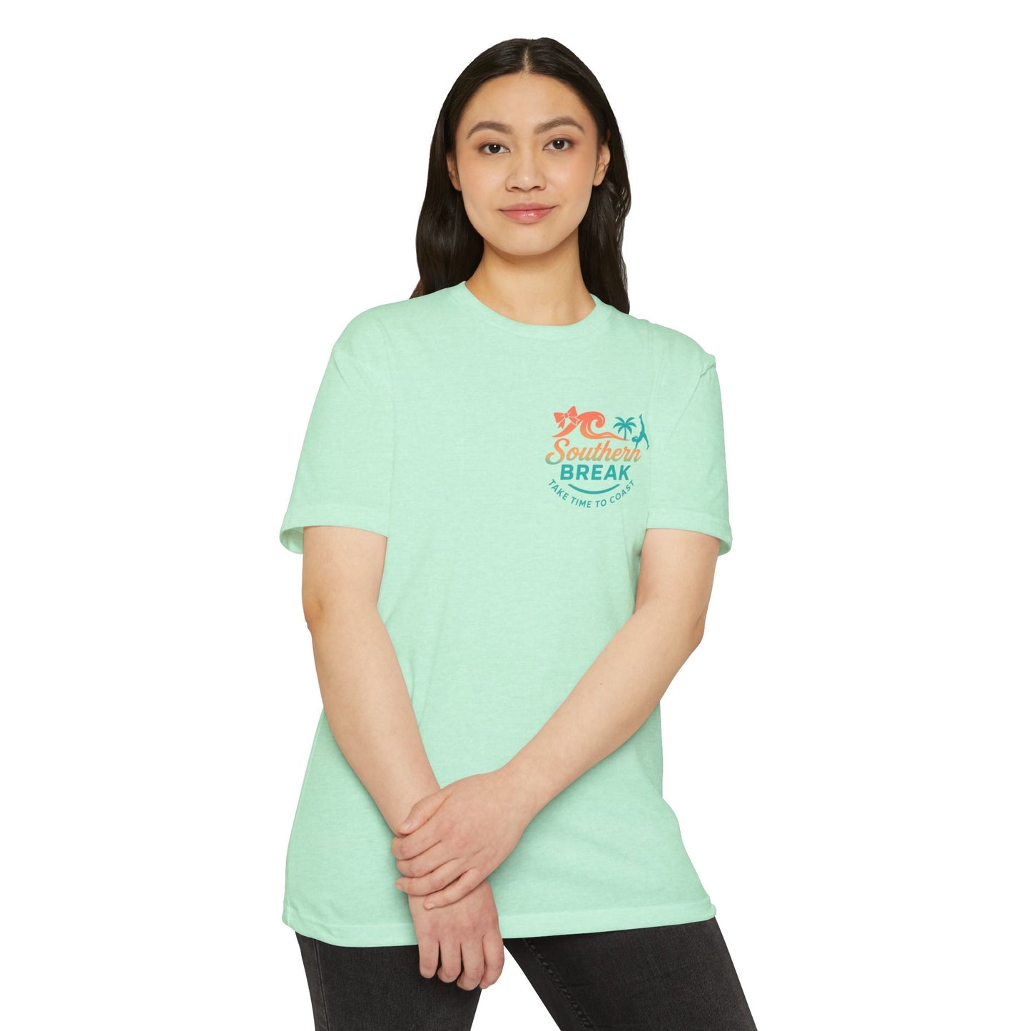 SB Cheer Line From the Mat to the Shore Tee