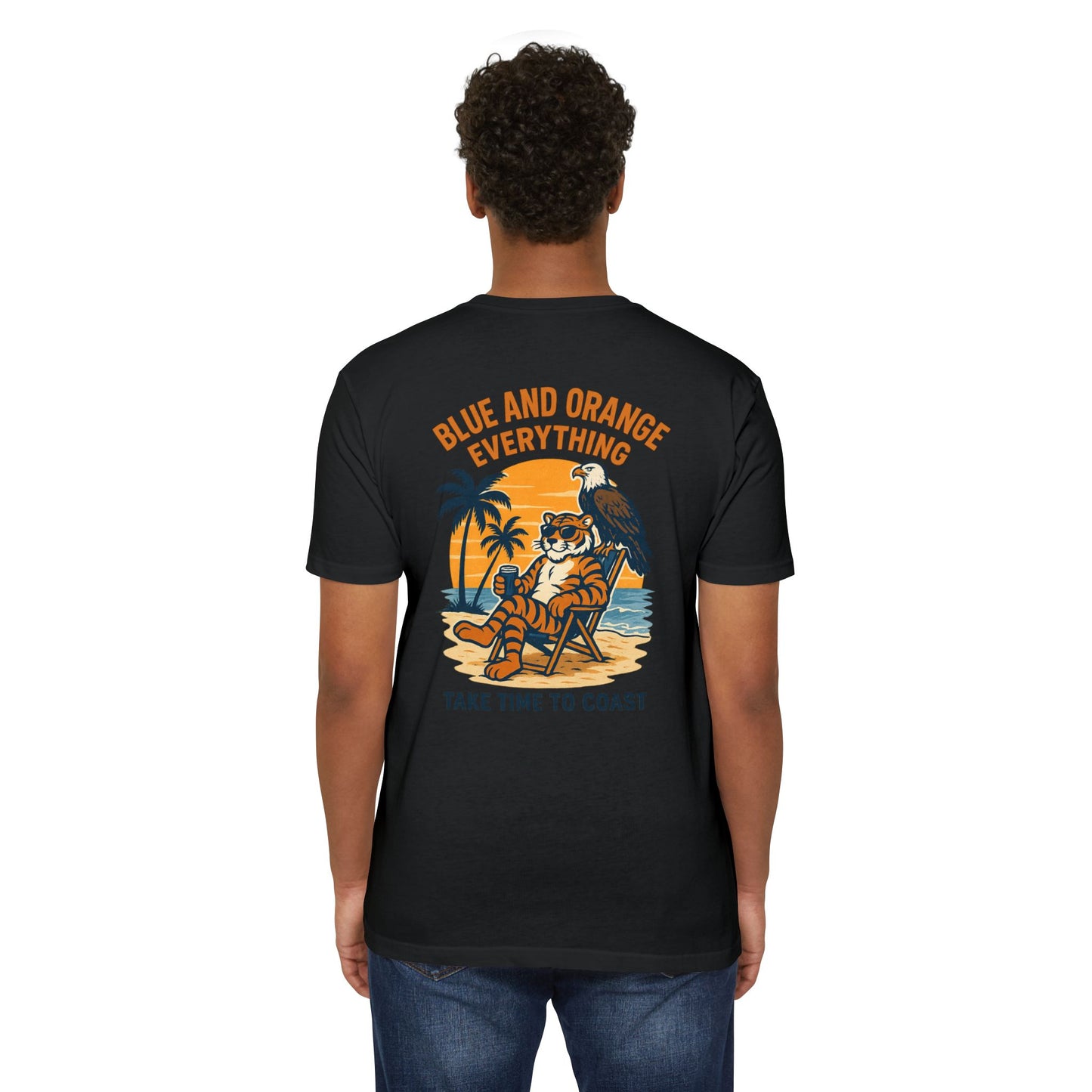 SB Sports Line Blue and Orange Everything Tee