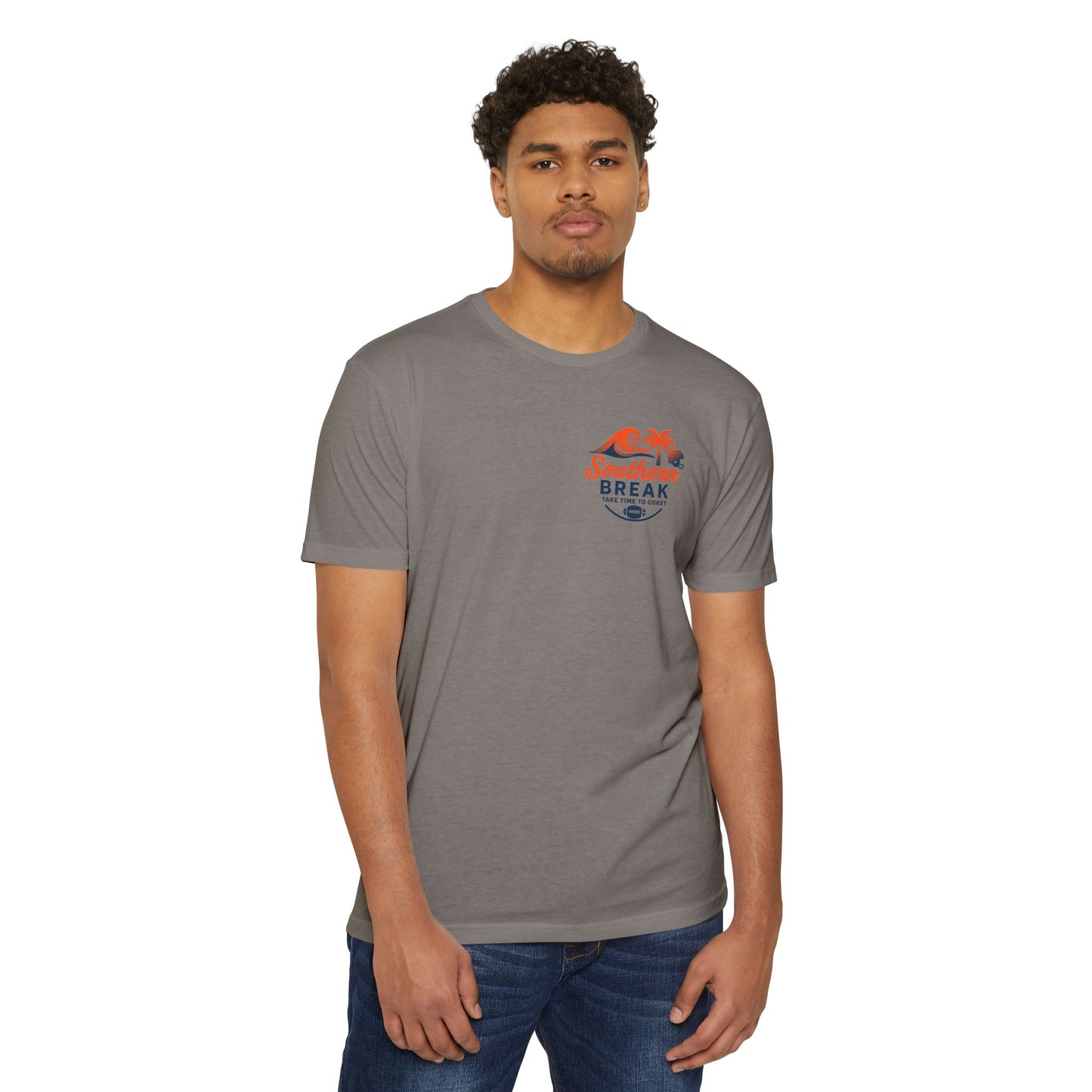 SB Sports Line Blue and Orange Everything Tee