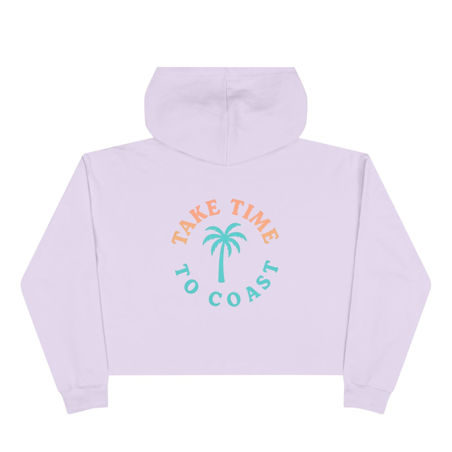 SB Cheer Line Take Time to Coast Crop Hoodie
