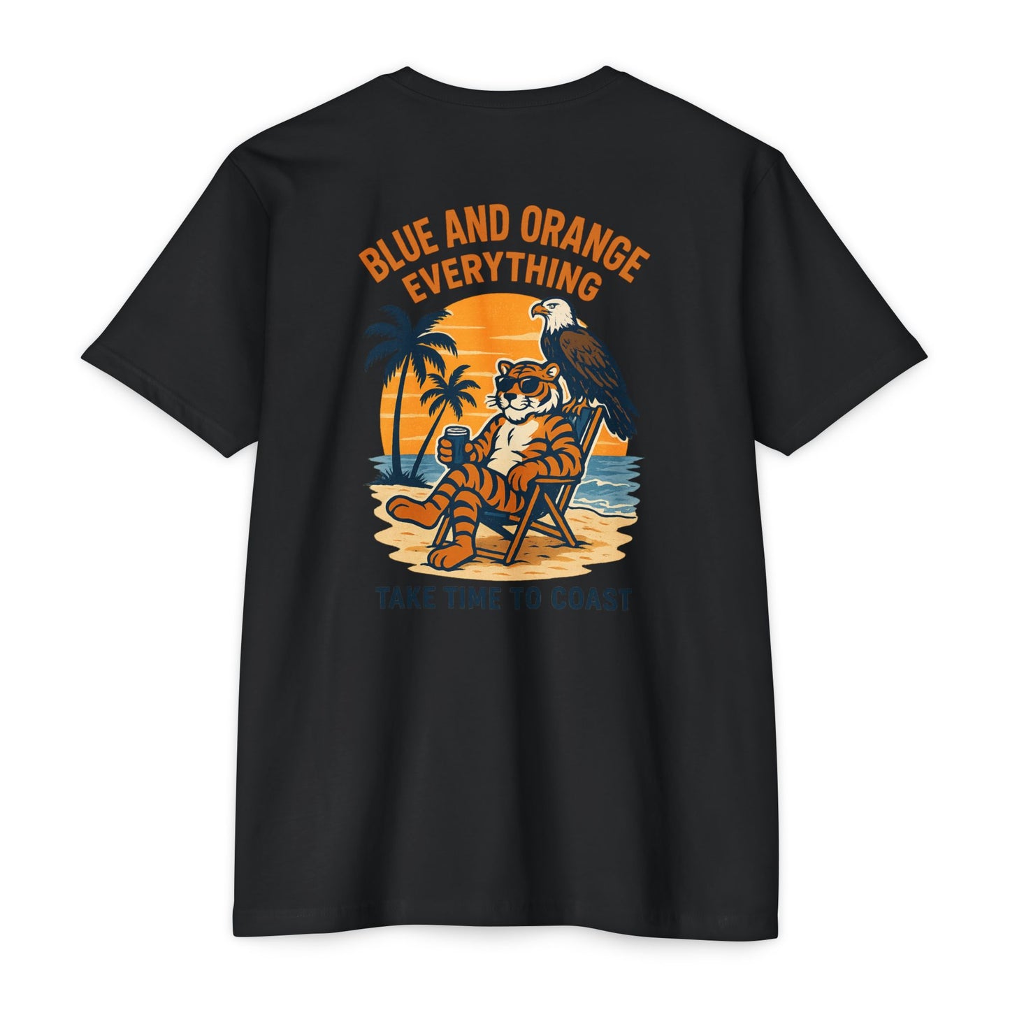 SB Sports Line Blue and Orange Everything Tee