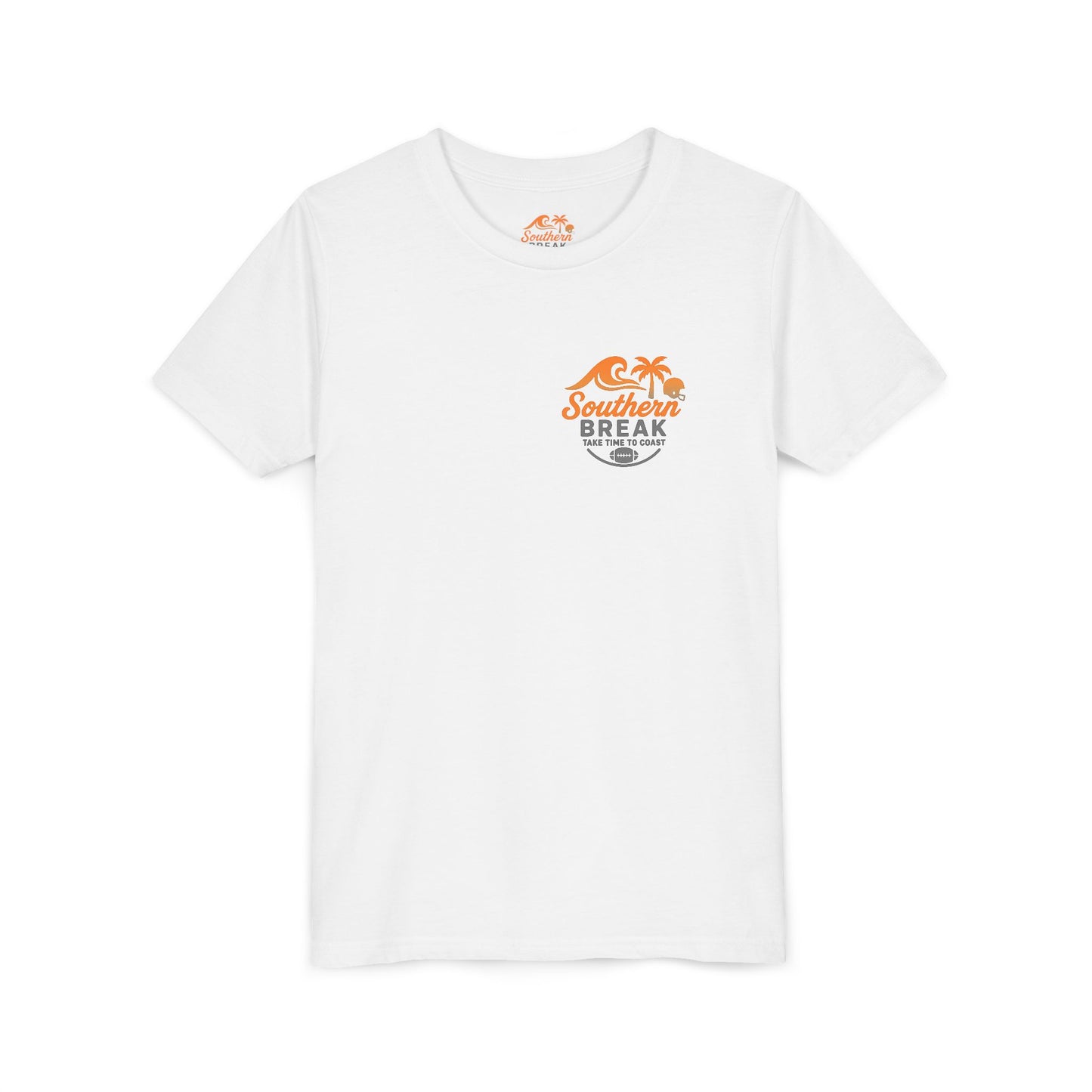 Youth SB Sports Line Orange and Smoke Coastline Tee