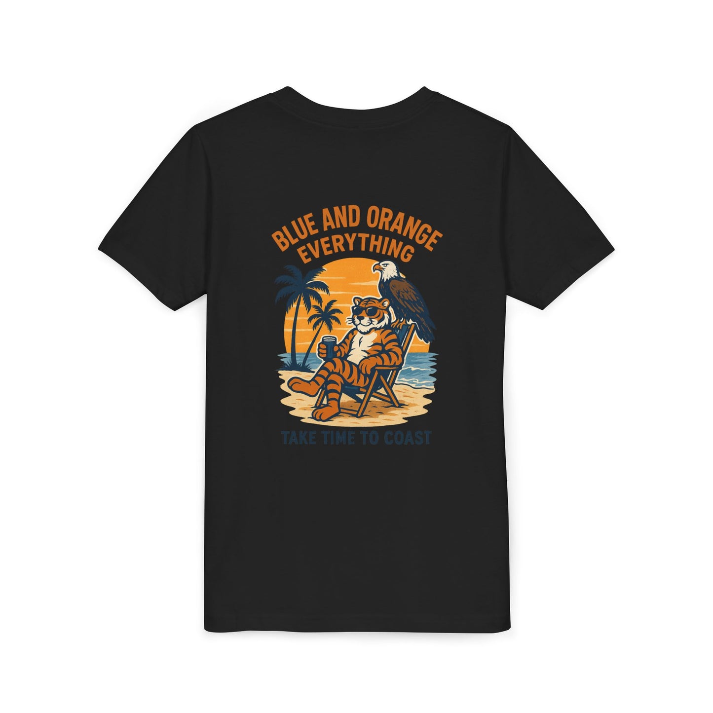Youth SB Sports Line Blue and Orange Everything Tee