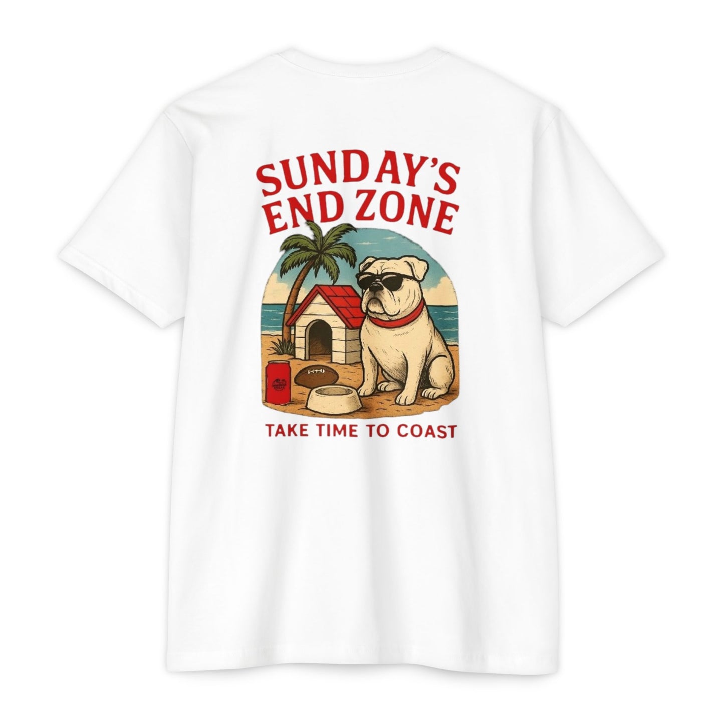 SB Sports Line Sundays Endzone Tee