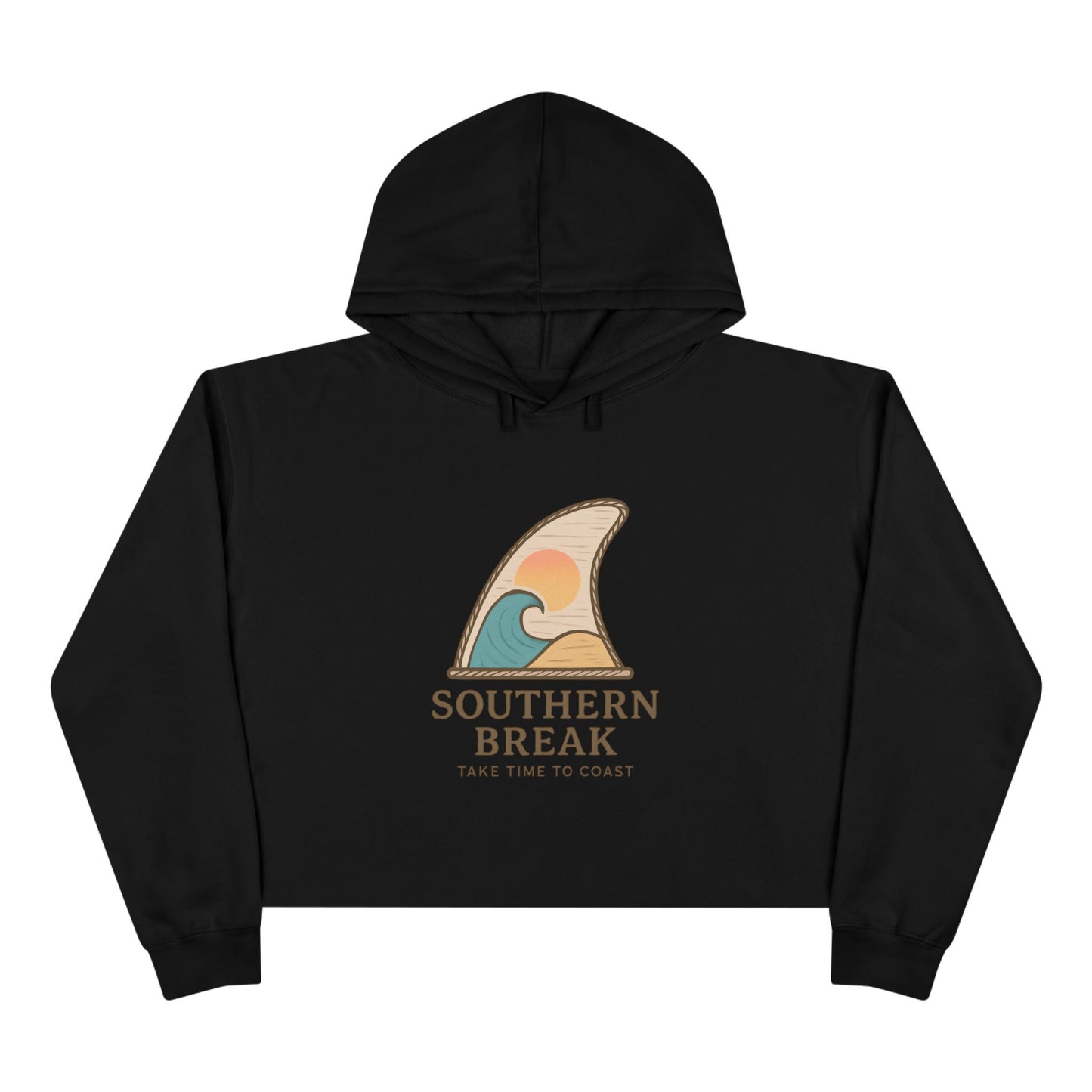 SB Sun, Sea, Sand Crop Hoodie