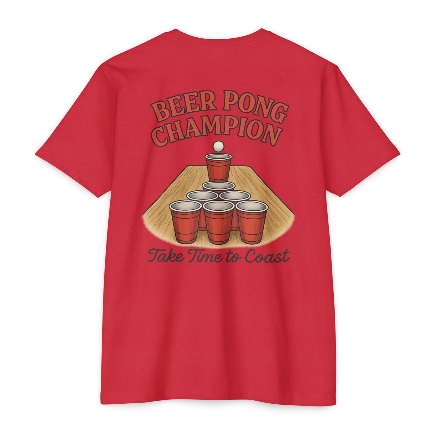 SB College Years Line Beer Pong Champion Tee