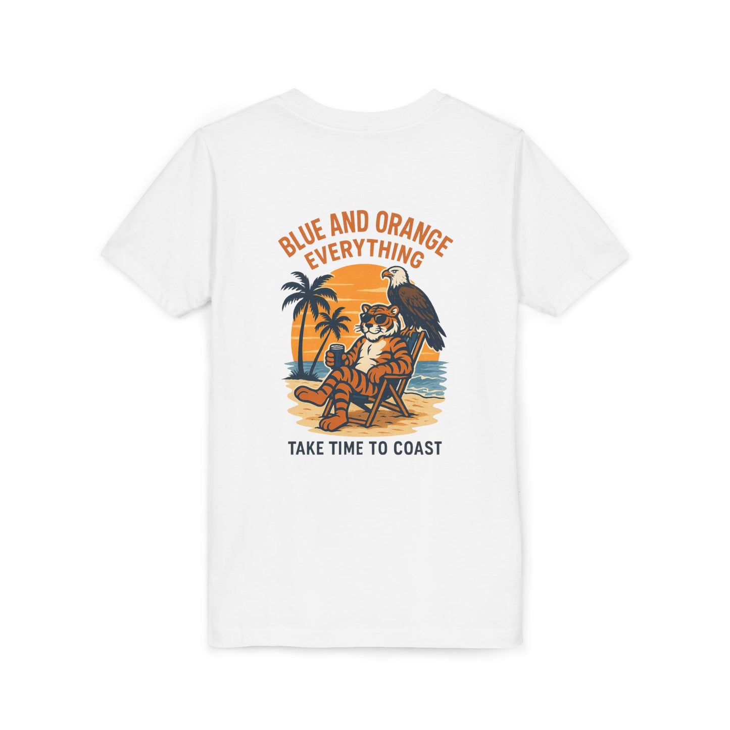 Youth SB Sports Line Blue and Orange Everything Tee
