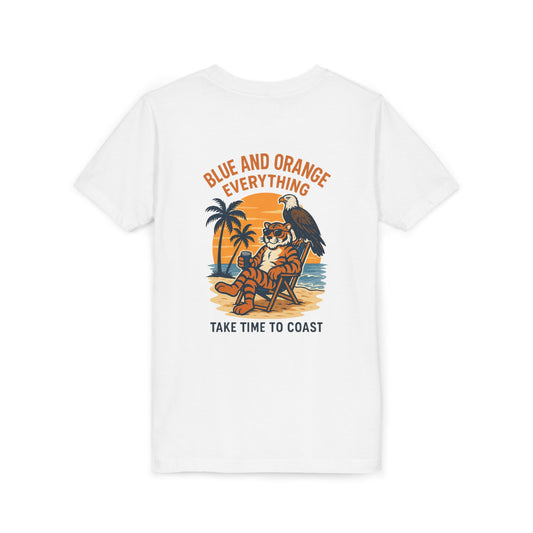Youth SB Sports Line Blue and Orange Everything Tee