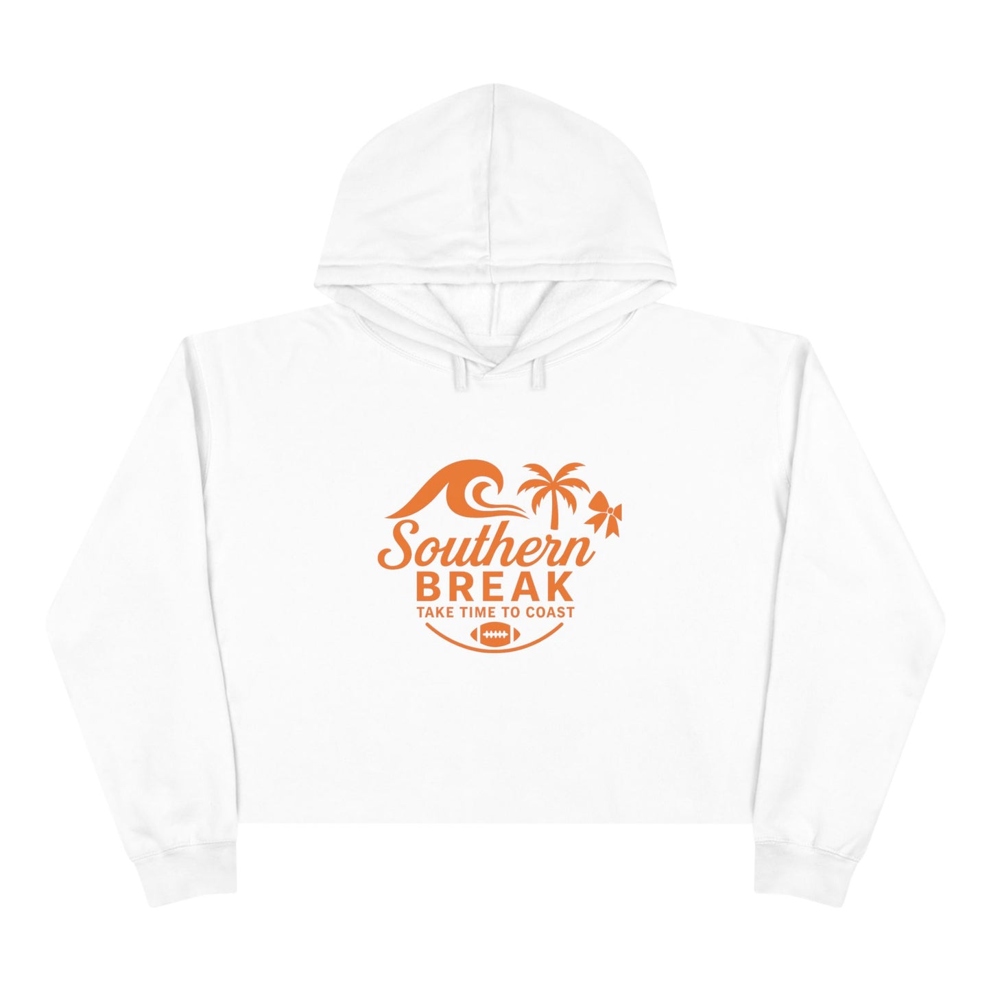 SB Sports Line Orange Edition Crop Hoodie
