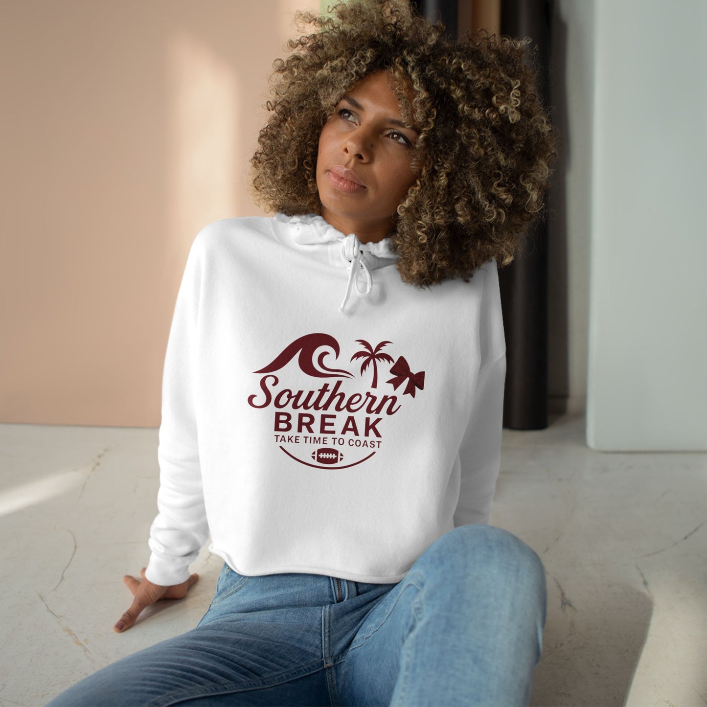 SB Sports Line Crimson Edition Crop Hoodie