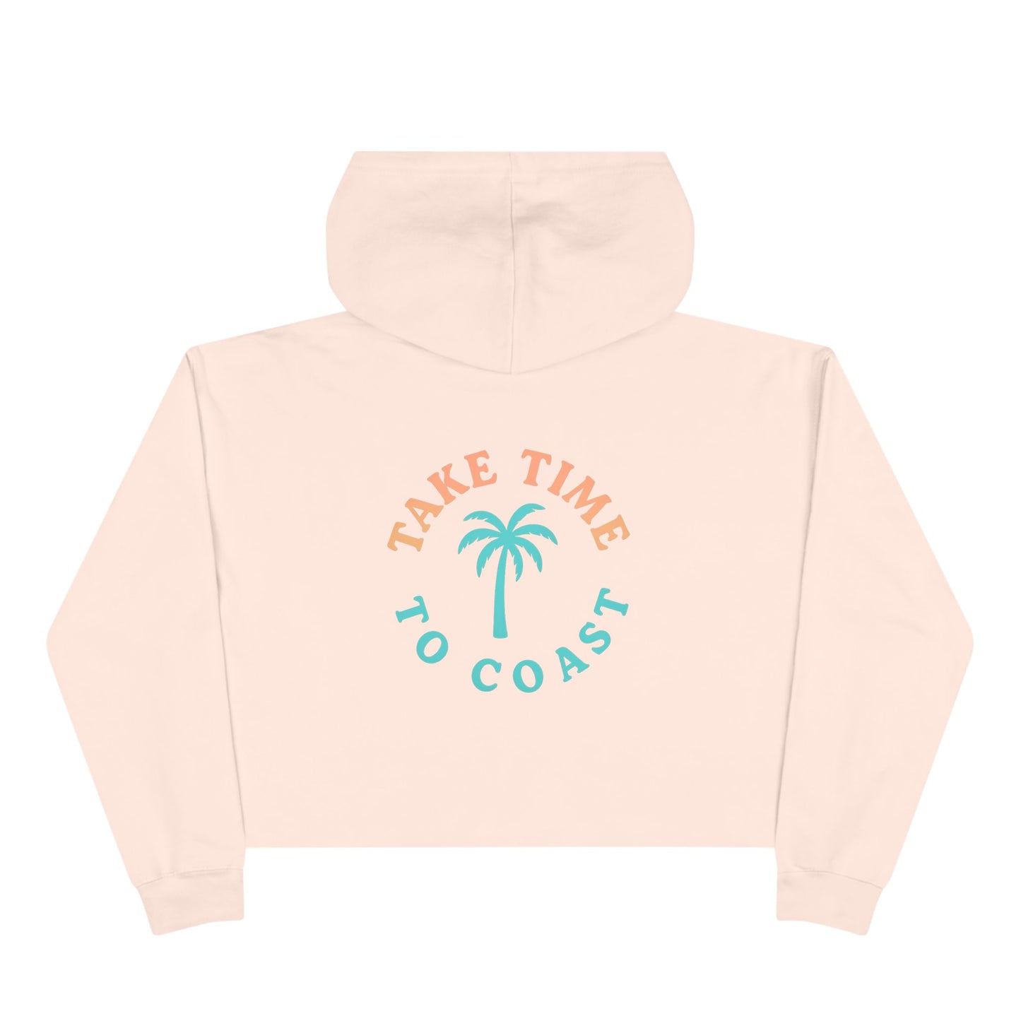 SB Cheer Line Take Time to Coast Crop Hoodie