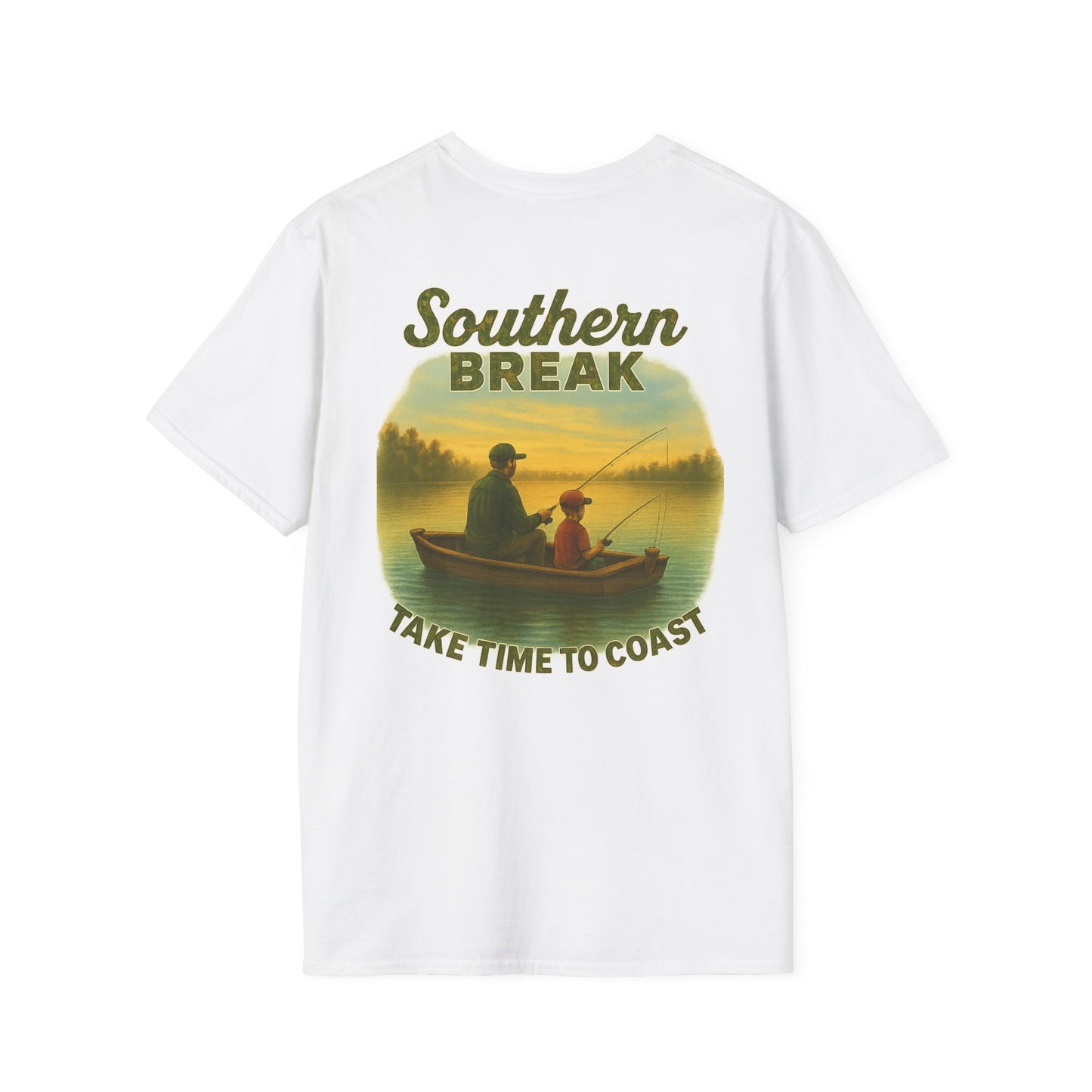 SB Southern Line Father Son Fishing Tee