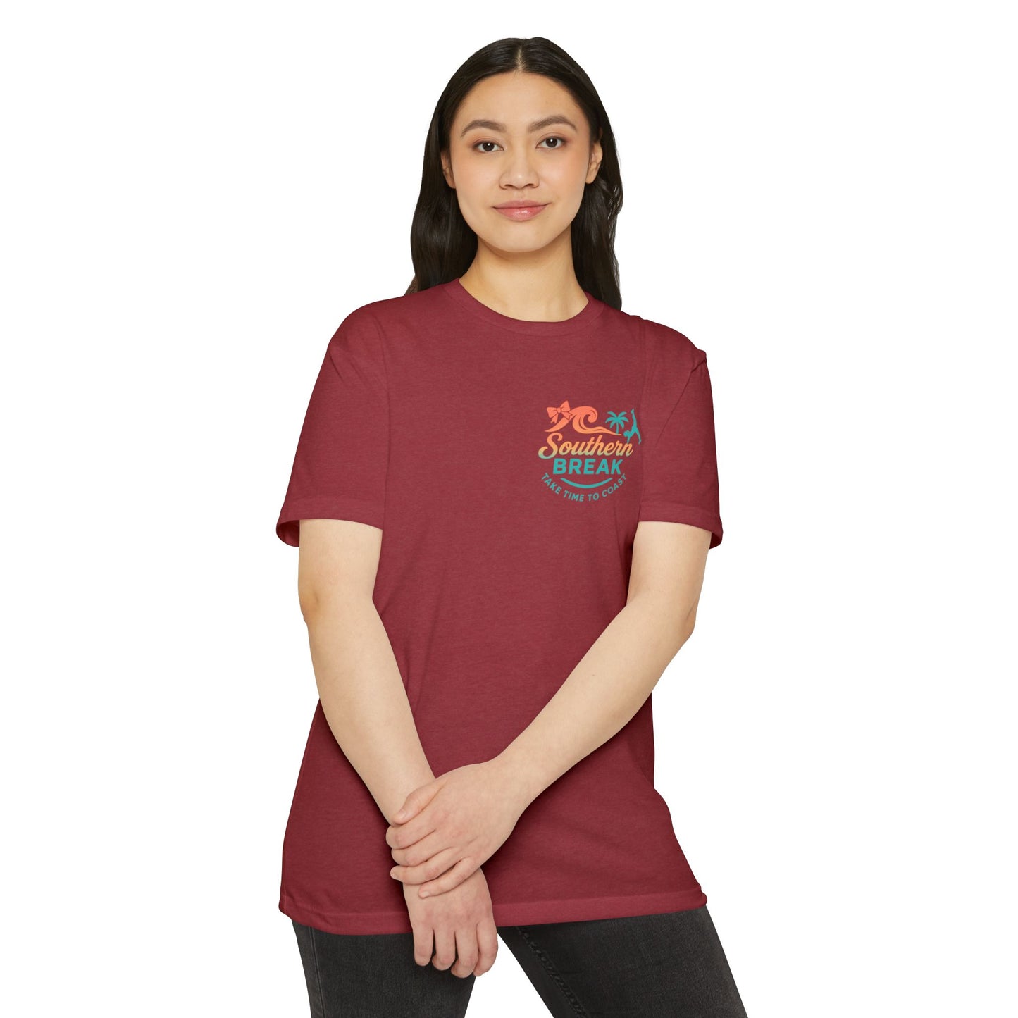 SB Cheer Line From the Mat to the Shore Tee