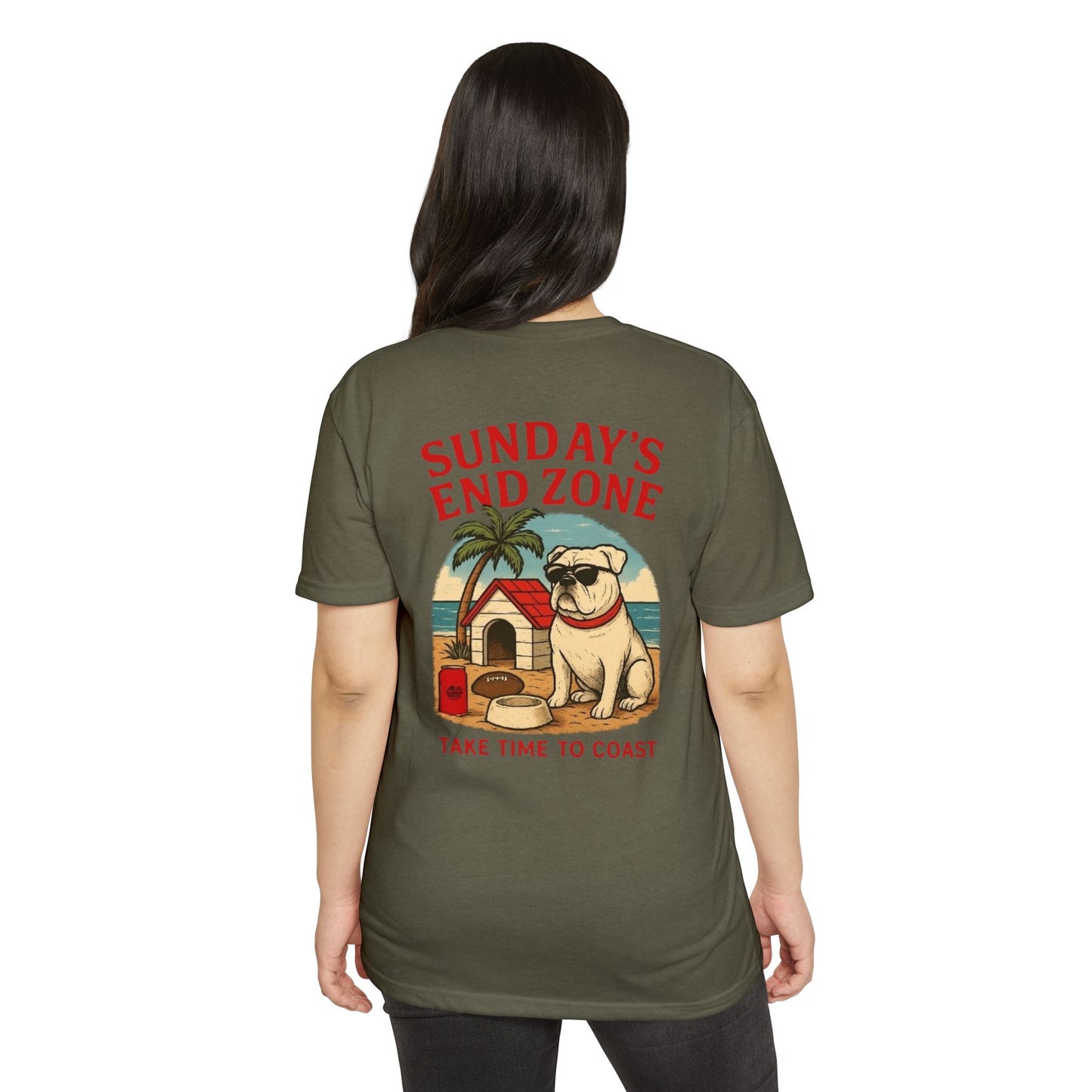 SB Sports Line Sundays Endzone Tee