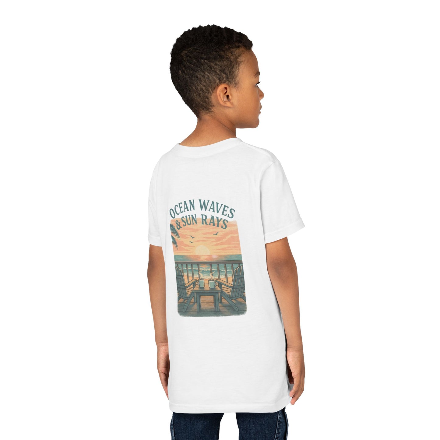 Youth SB OG Ocean Waves and Sun Rays Tee