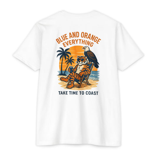 SB Sports Line Blue and Orange Everything Tee