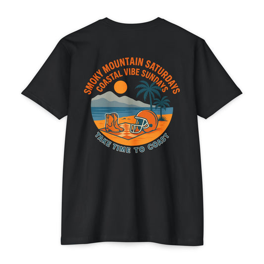 SB Sports Line Orange and Smoke Coastline Tee