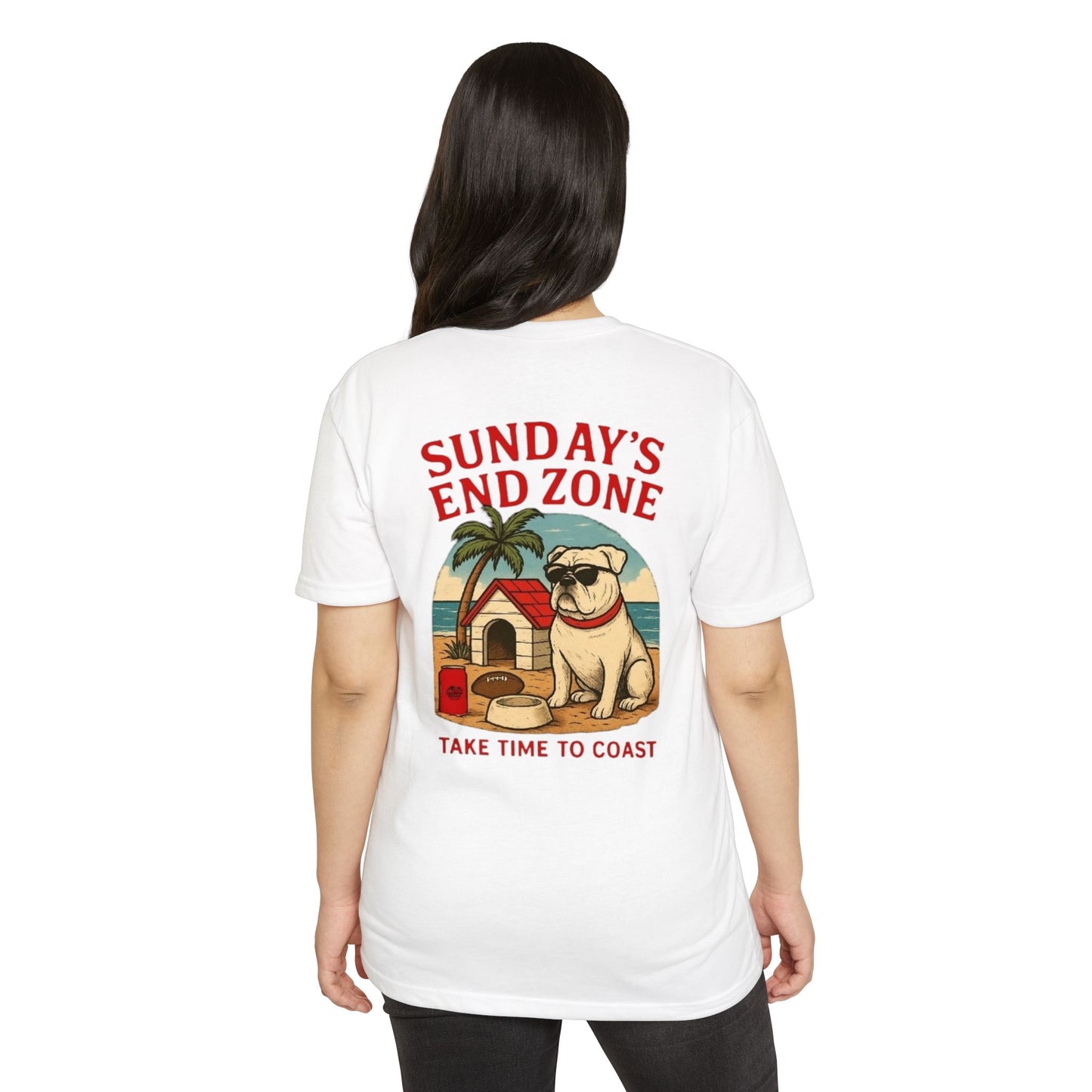 SB Sports Line Sundays Endzone Tee