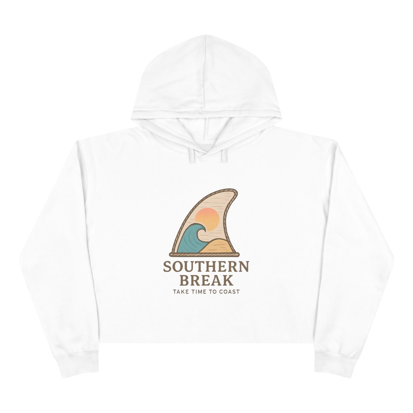 SB Sun, Sea, Sand Crop Hoodie