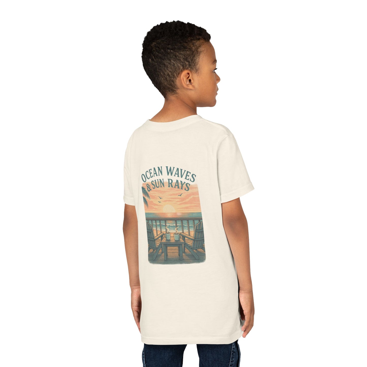 Youth SB OG Ocean Waves and Sun Rays Tee