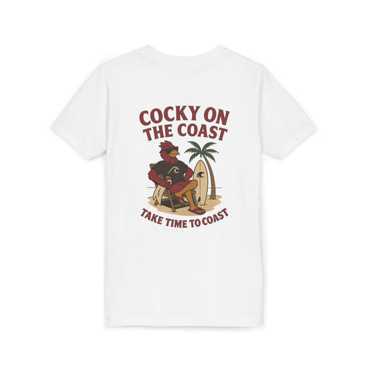 Youth SB Sports Line Cocky on the Coast Tee