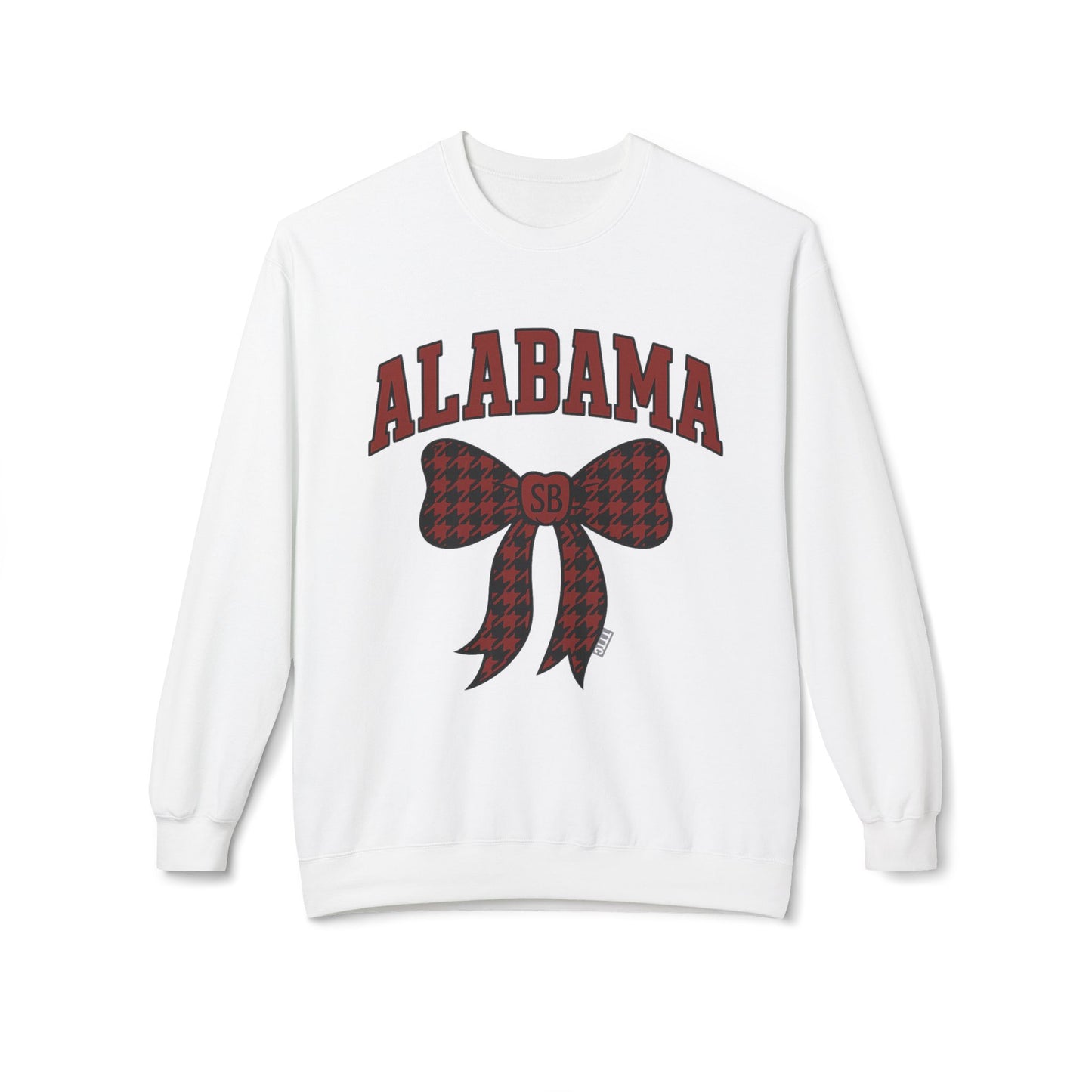 SB Sports Line Gameday Bow Crewneck – Hounds tooth Edition