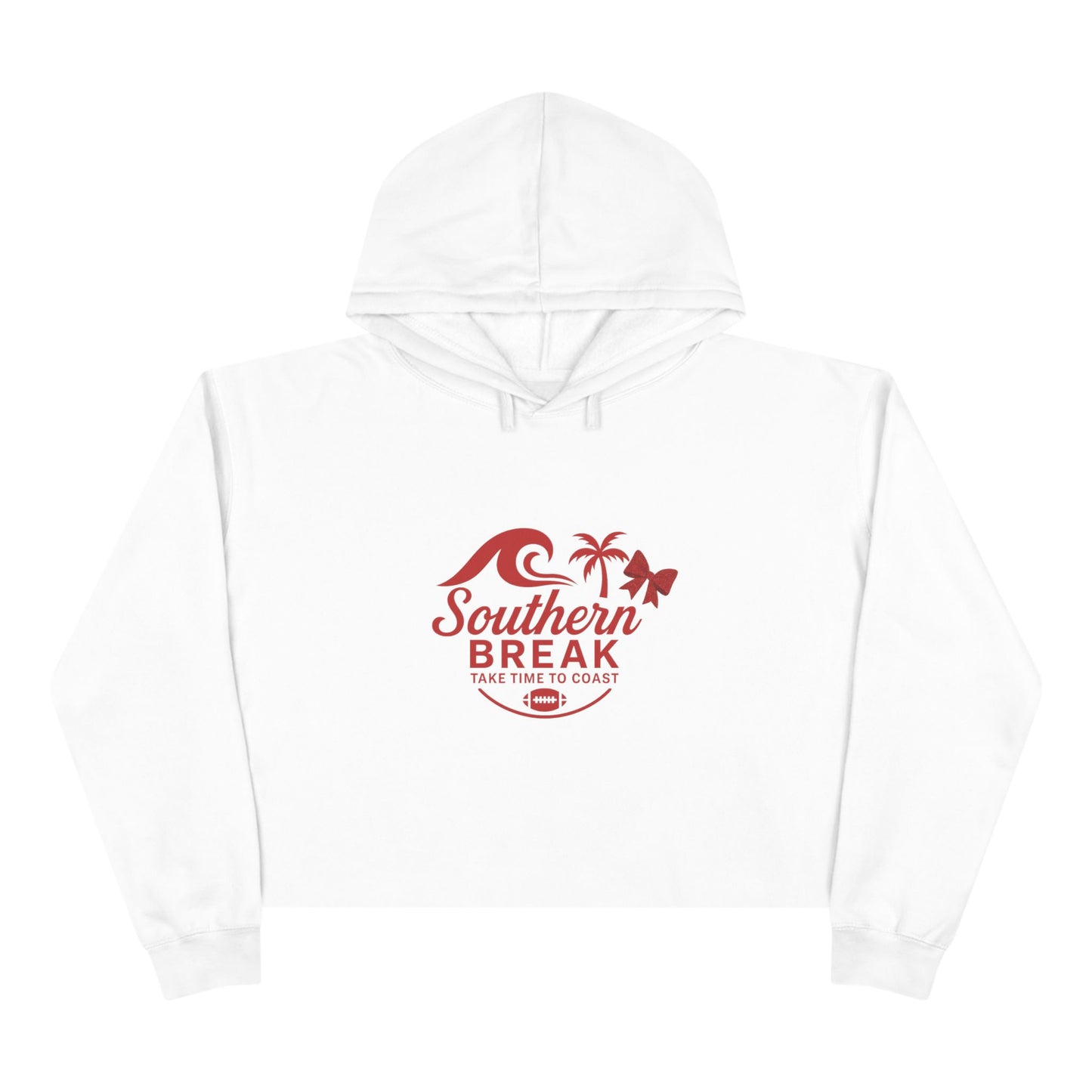 SB Sports Line Red Edition Crop Hoodie