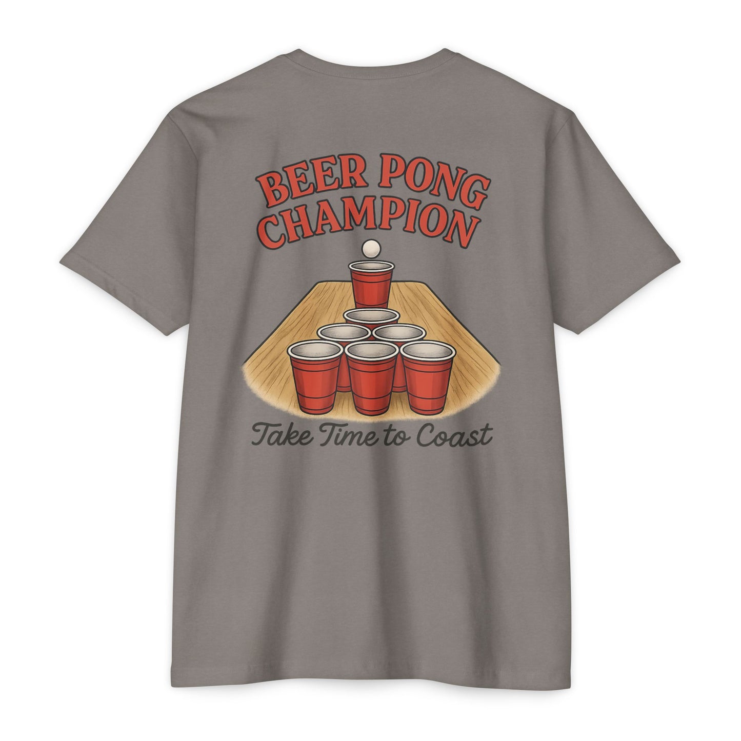 SB College Years Line Beer Pong Champion Tee