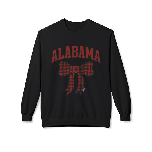 SB Sports Line Gameday Bow Crewneck – Hounds tooth Edition