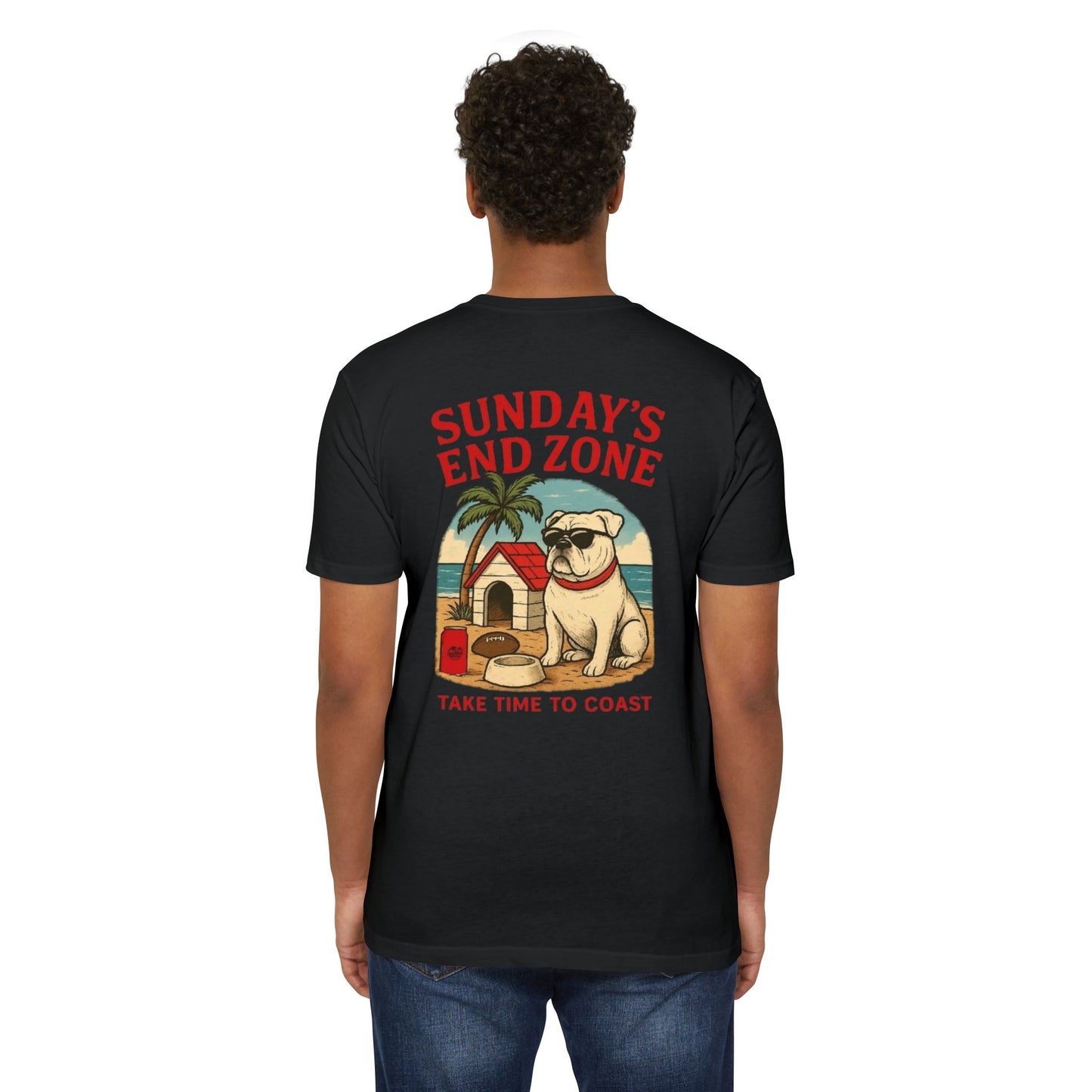 SB Sports Line Sundays Endzone Tee