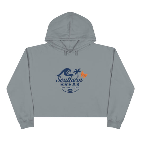 SB Sports Line Navy and Orange Edition Crop Hoodie