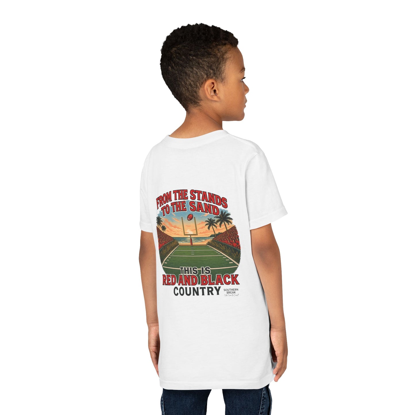 Youth SB Sports Line From the Stands to the Sand