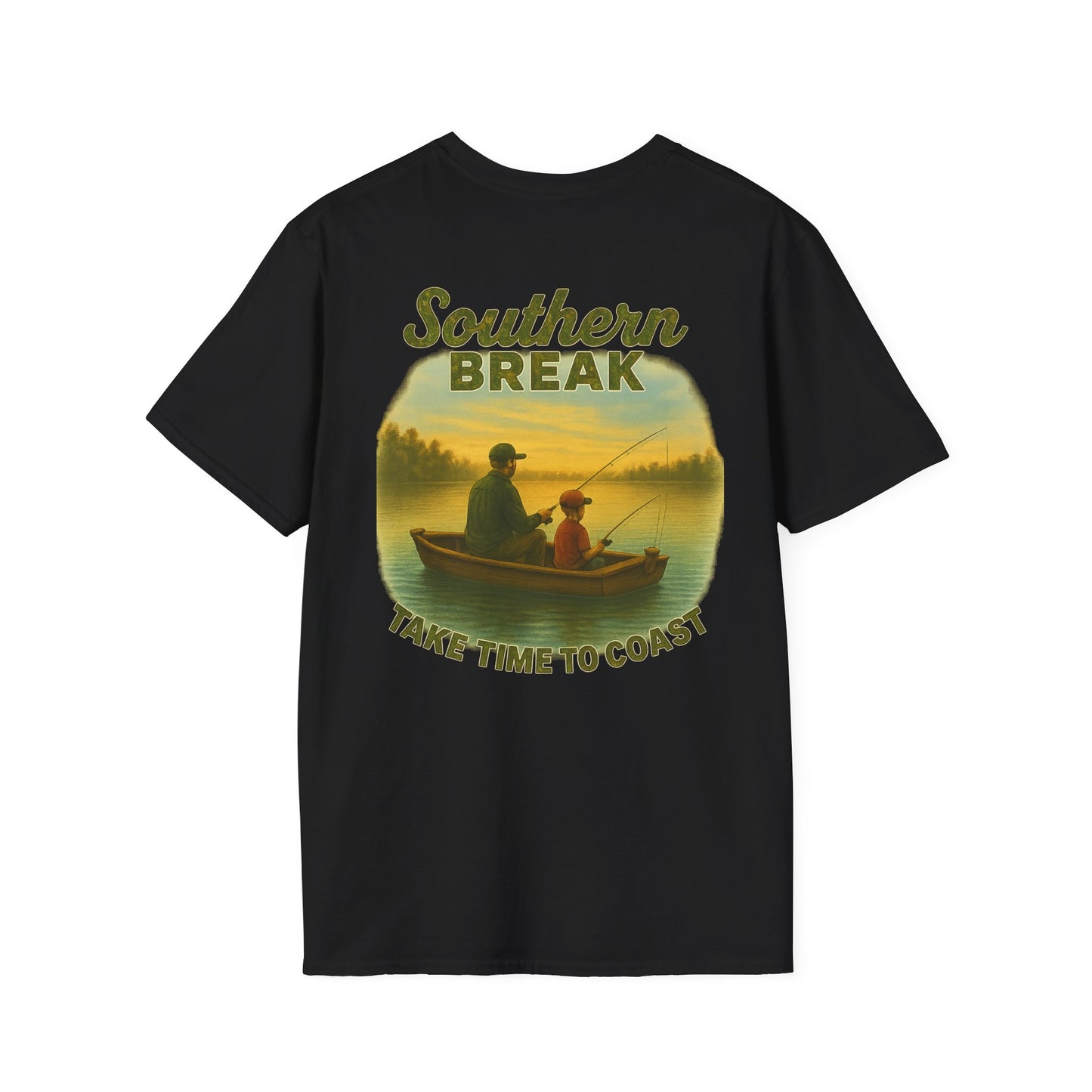 SB Southern Line Father Son Fishing Tee