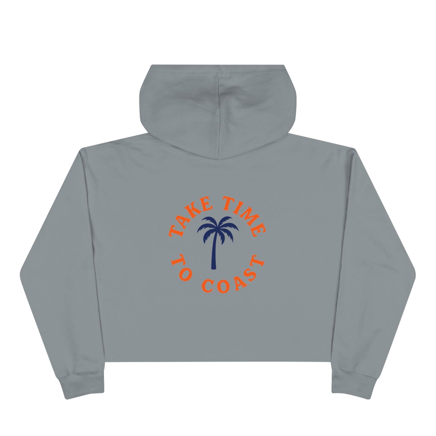 SB Sports Line Navy and Orange Edition Crop Hoodie