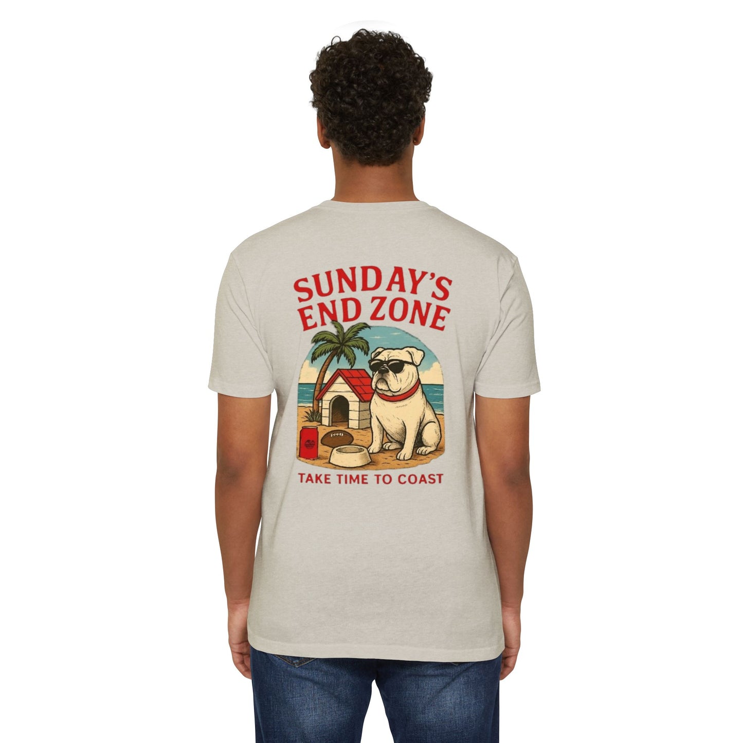 SB Sports Line Sundays Endzone Tee