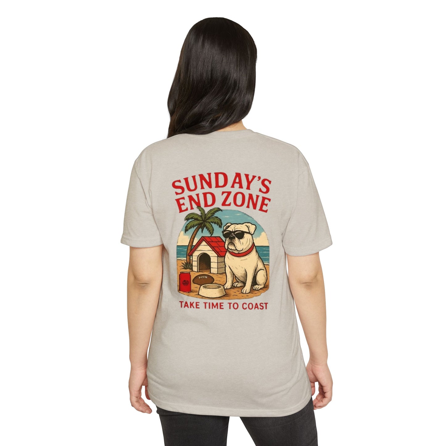 SB Sports Line Sundays Endzone Tee