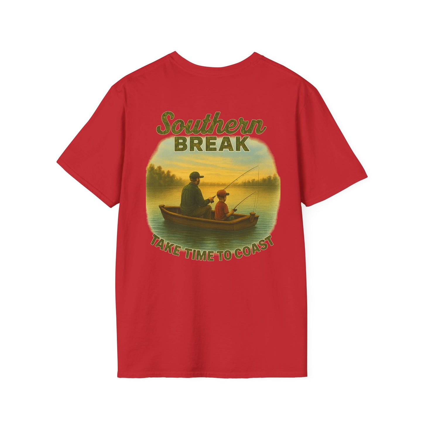 SB Southern Line Father Son Fishing Tee