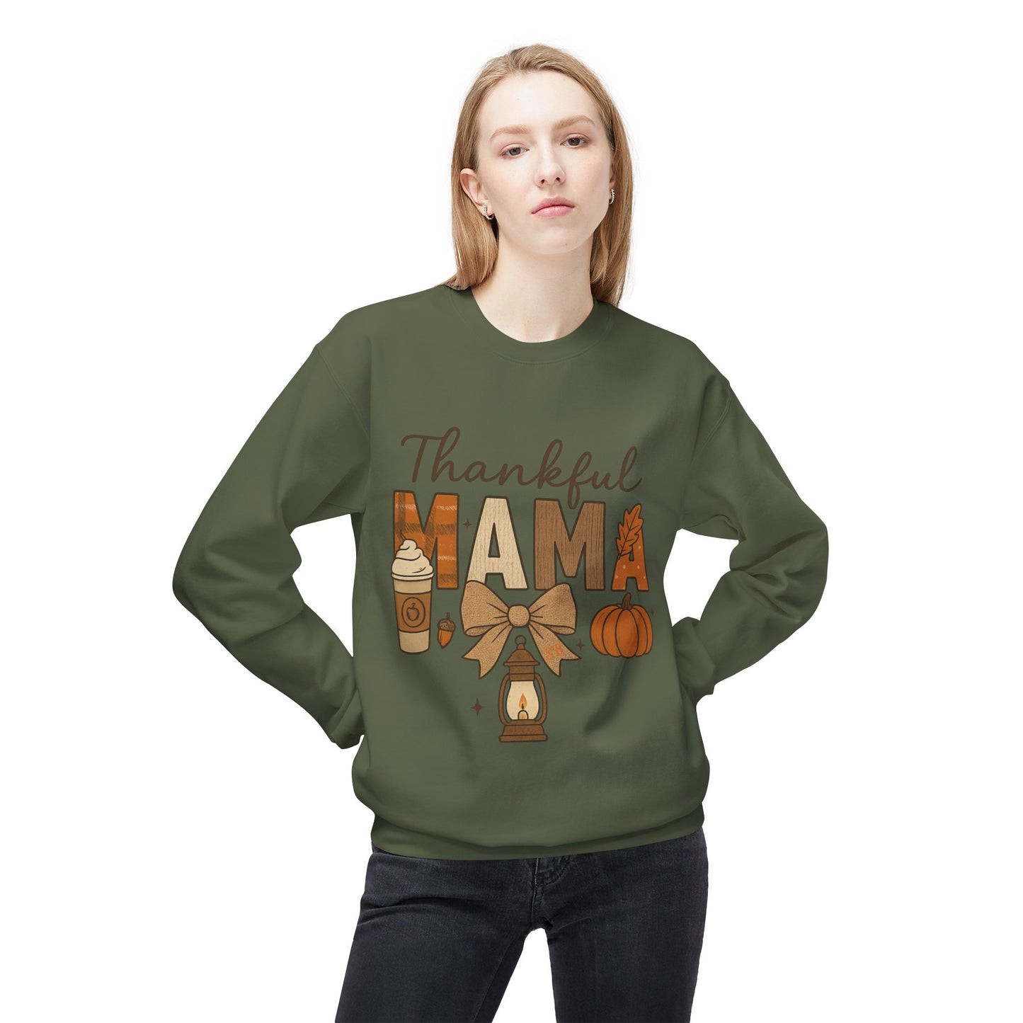 SB Fall Edition Thankful Mama Sweatshirt