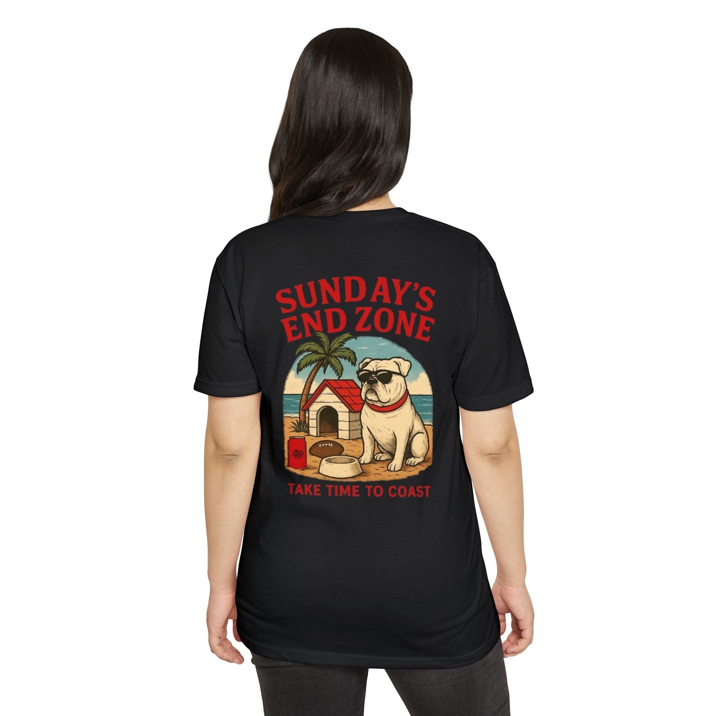 SB Sports Line Sundays Endzone Tee