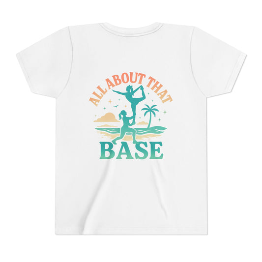 Youth SB Cheer Line All About That Base Tee