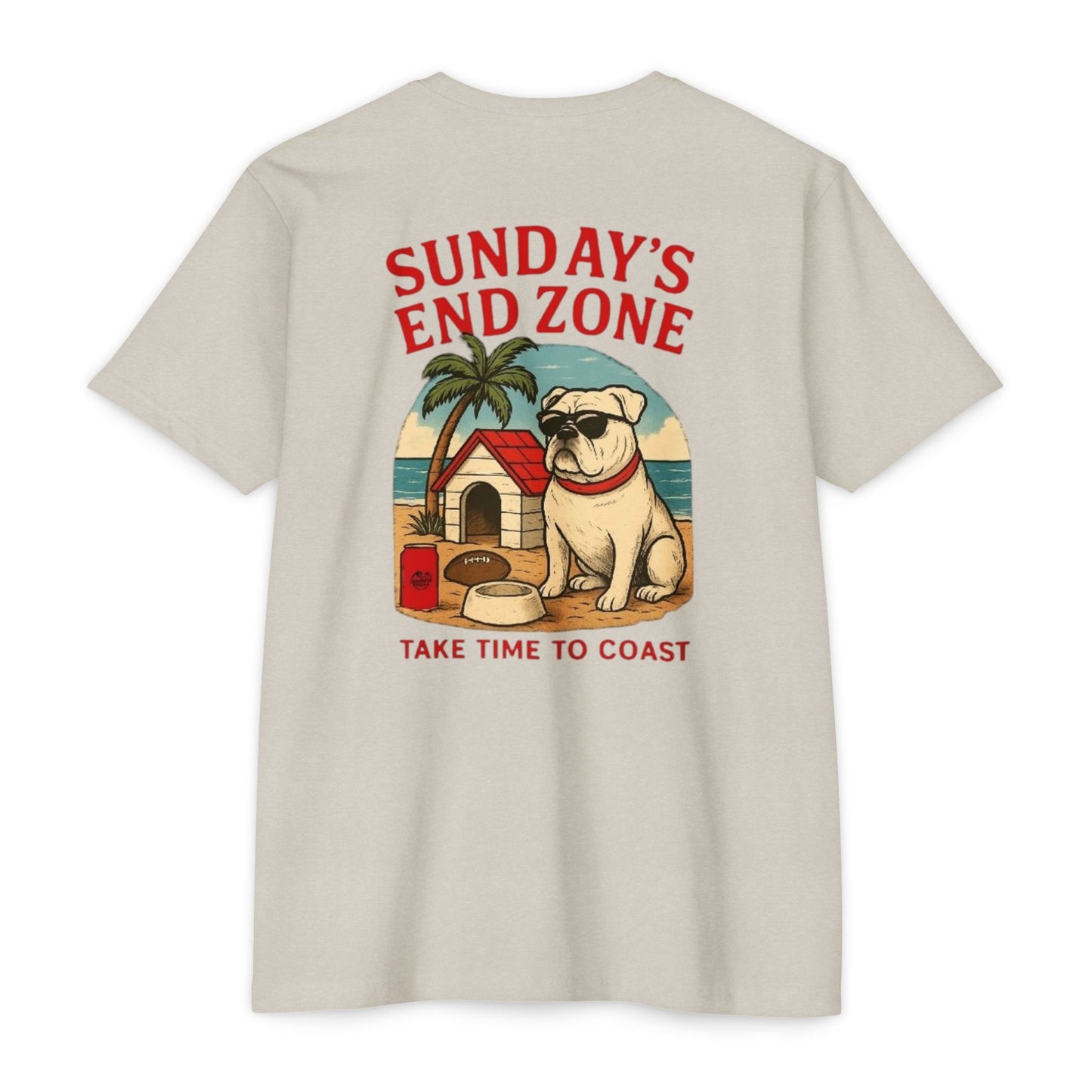 SB Sports Line Sundays Endzone Tee
