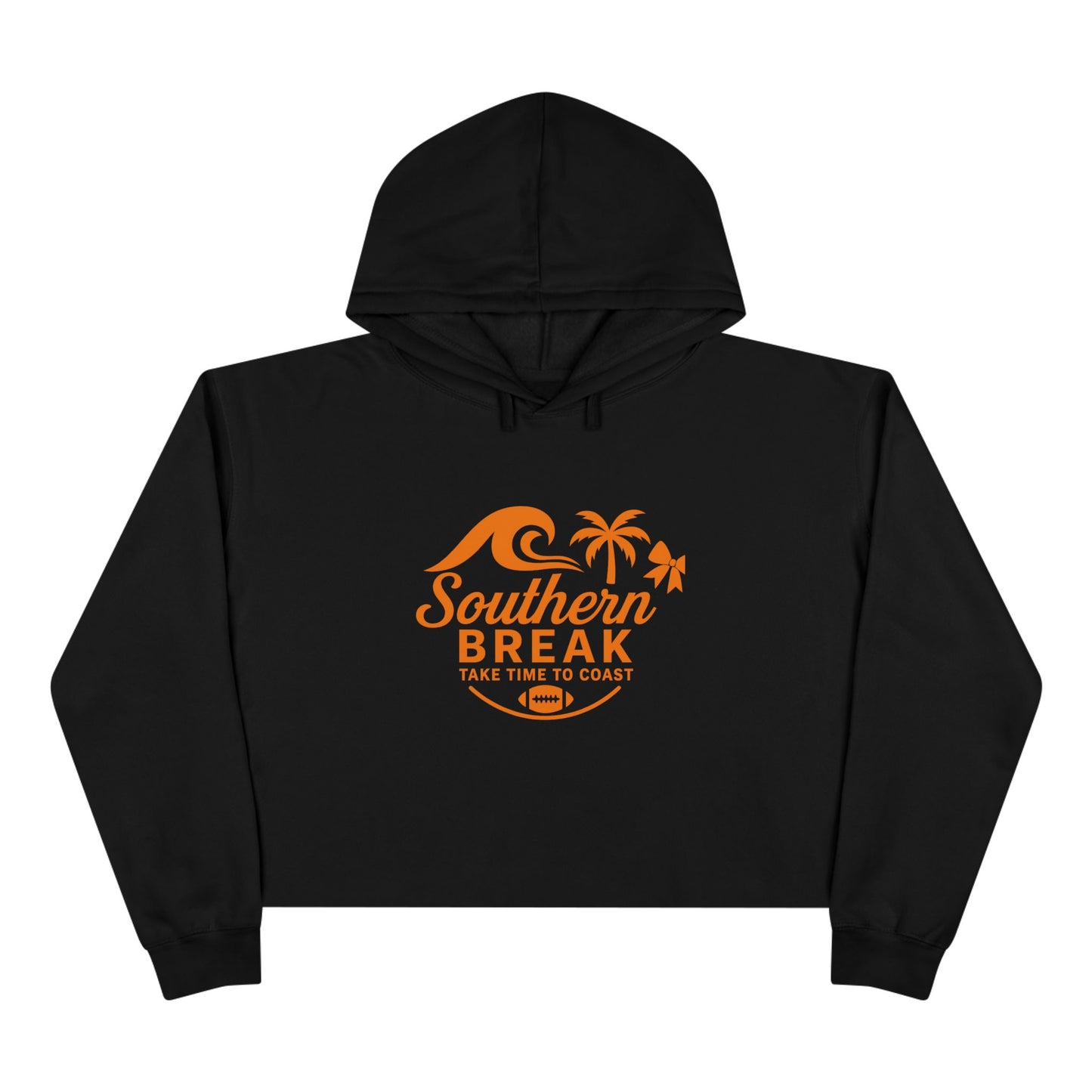 SB Sports Line Orange Edition Crop Hoodie