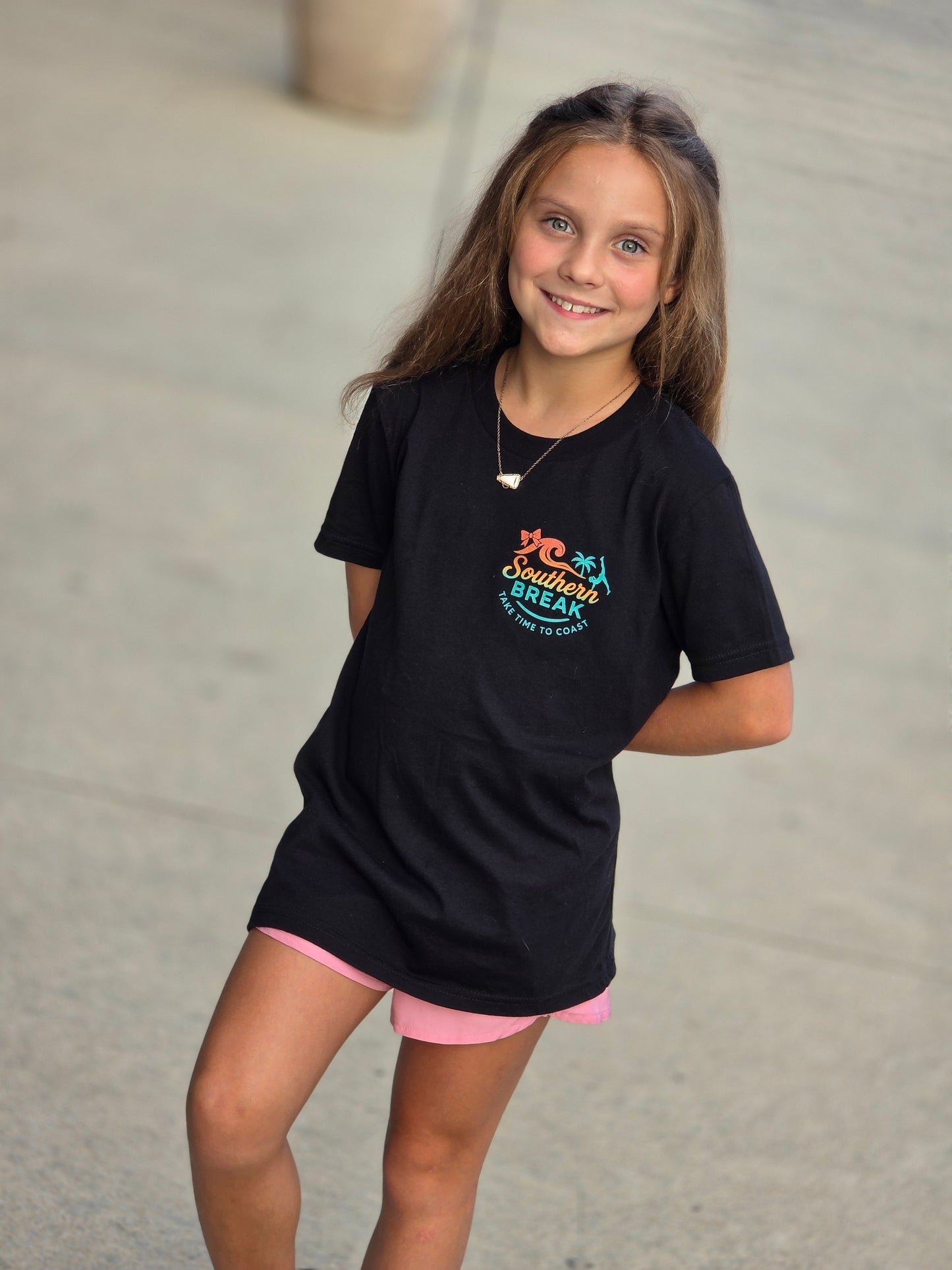 Youth SB Cheer Line From the Mat to the Shore Tee